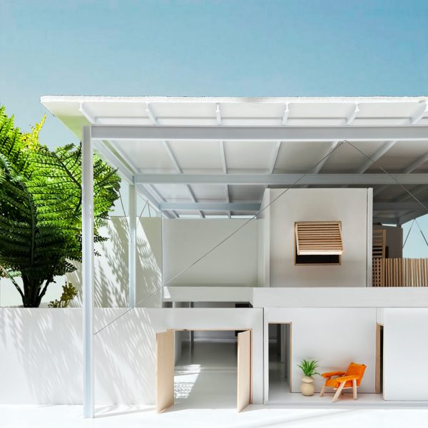 Physical model of a housing scheme in Puerto Rico