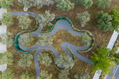 Mirage at Apple Park from above