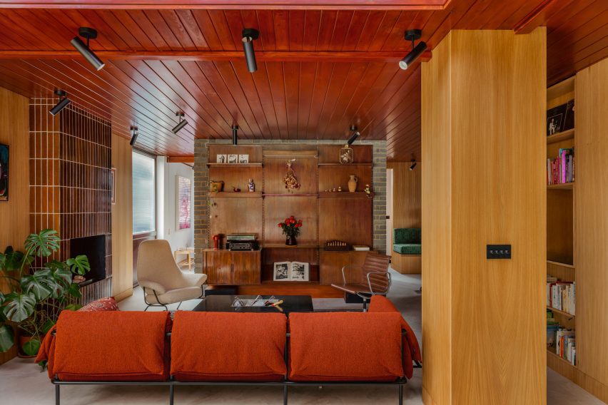 Mid-century modern home