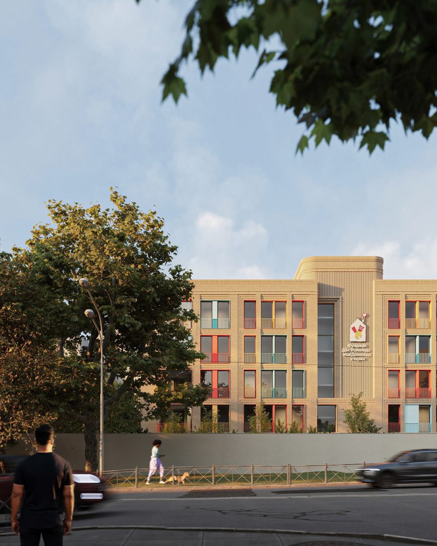 Ronald McDonald House in Ukraine by ZikZak Architects