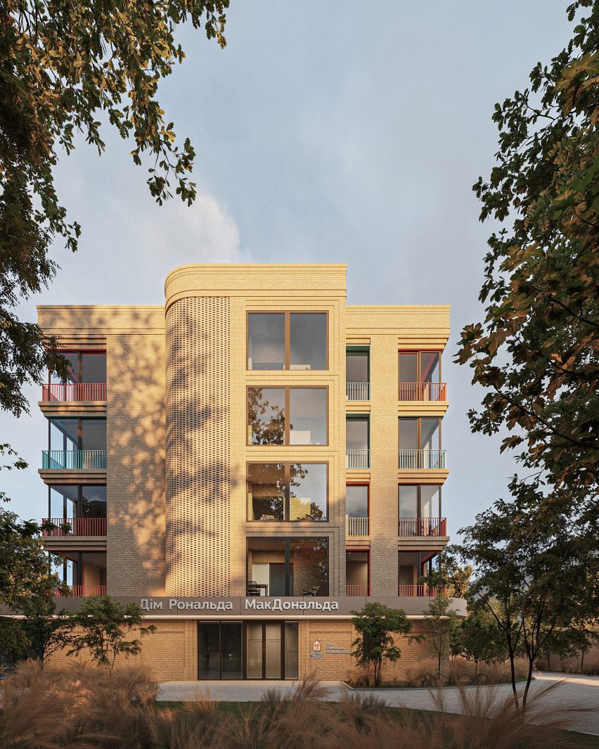 Housing for children's hospital patients in Ukraine by ZikZak Architects