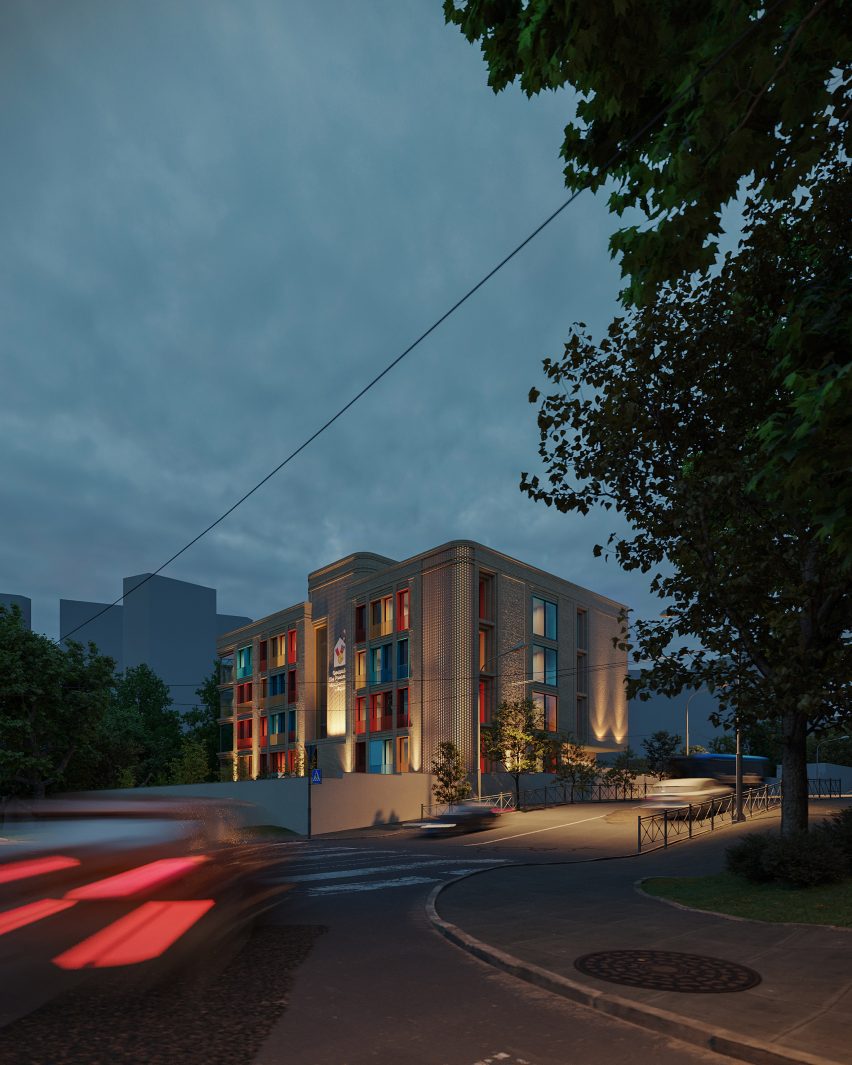 Housing for hospital patients in Ukraine by ZikZak Architects