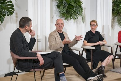 Panellists during the Bentley Lighthouse talk