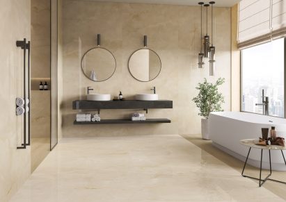Marvel Onyx featured in a bathroom
