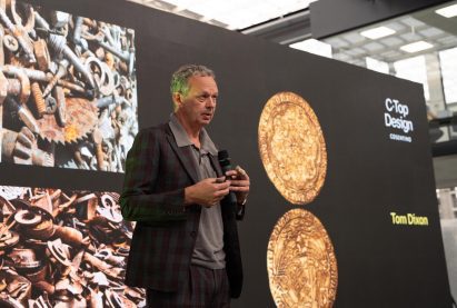Tom Dixon speaking at an event