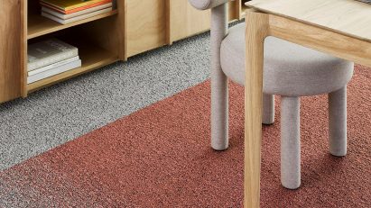 DESSO Fuse Landscape carpet tiles by Tarkett
