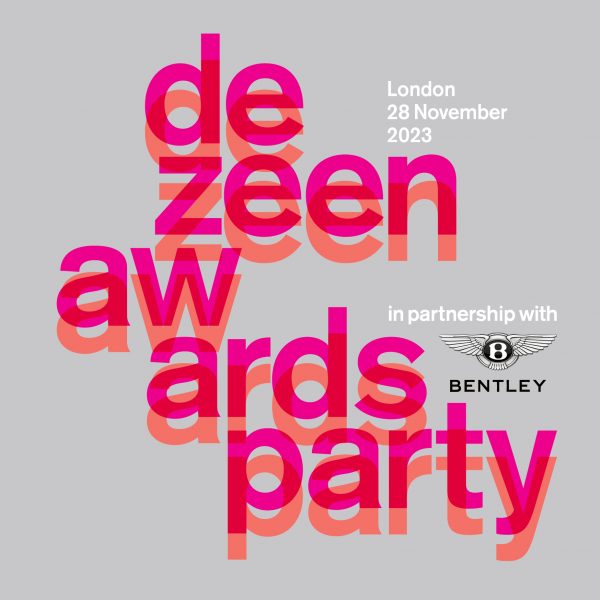 Dezeen Awards 2023 party tickets on sale!