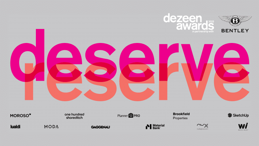 Dezeen Awards 2023 party tickets on sale!