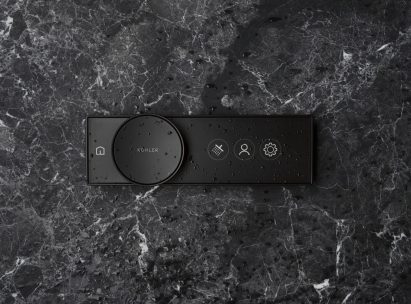 Black kohler control panel