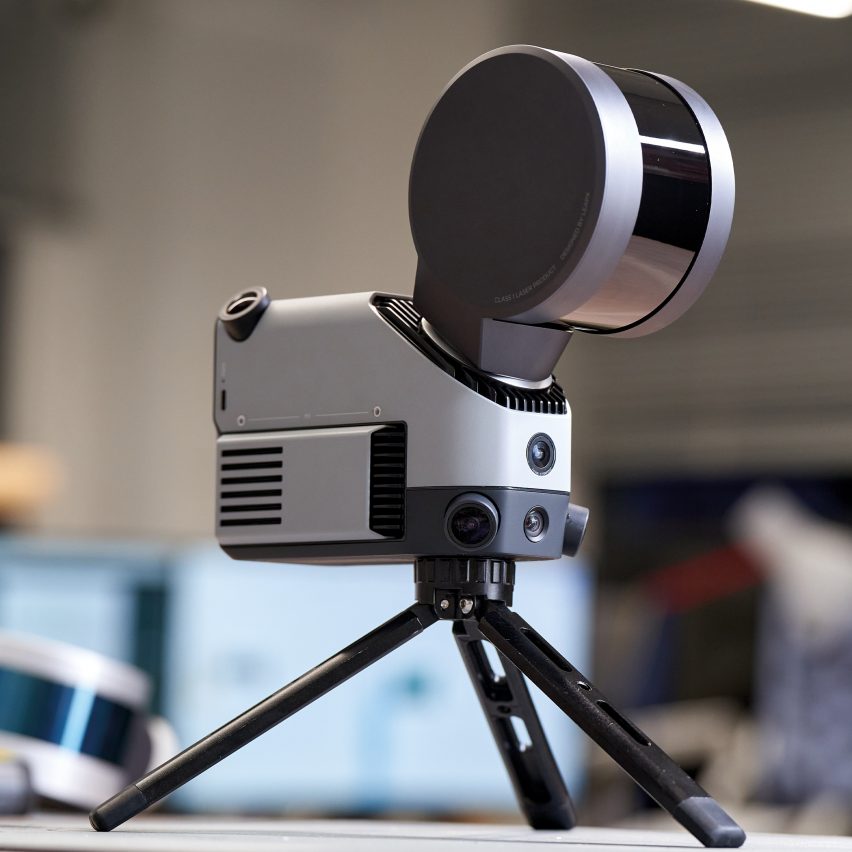 Poincare Mobile Imaging Laser Scanner by Leapx Design