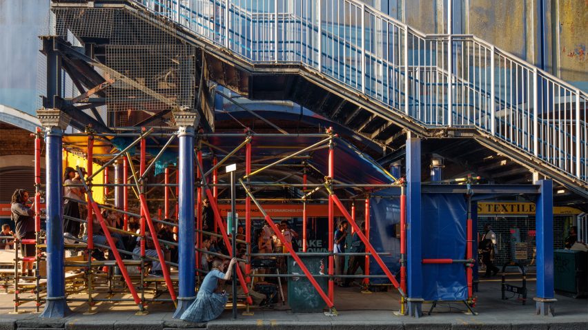 Photo of installation in London
