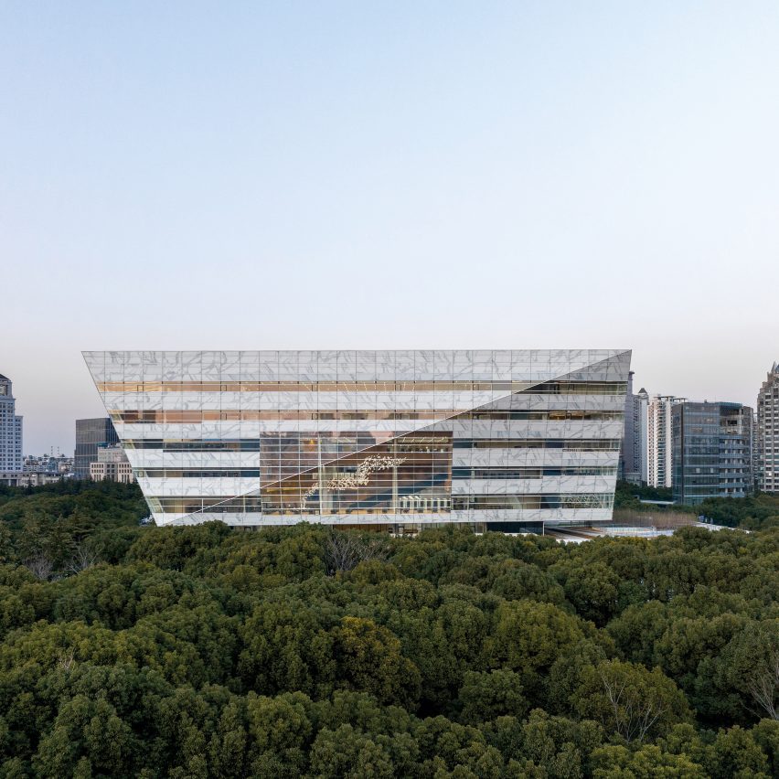 Shanghai Library East by Schmidt Hammer Lassen