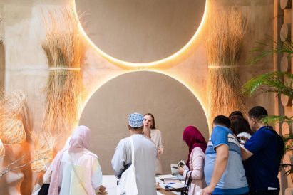 Photo of exhibition at Dubai Design Week
