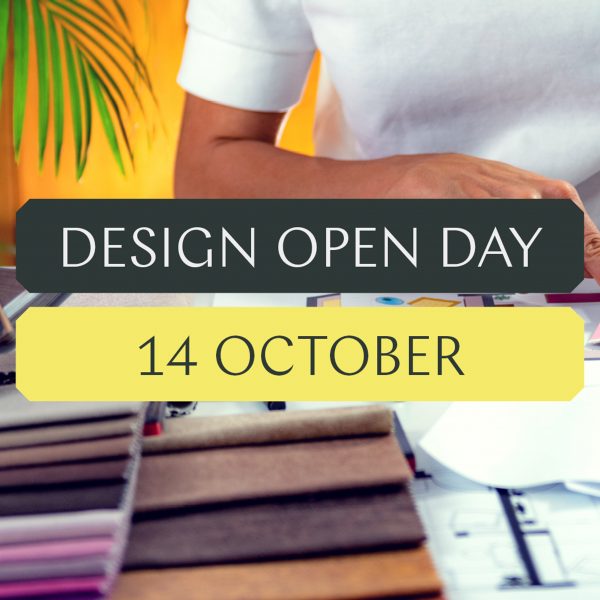 Photo of a student Design Open Day logo