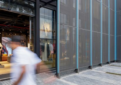 Adidas store in Lagos by Oshinowo Studio