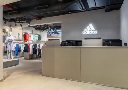 Adidas Lagos store by Oshinowo Studio