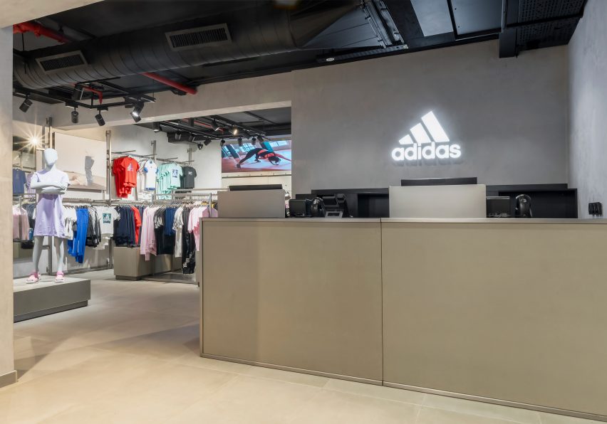 Adidas Lagos store by Oshinowo Studio
