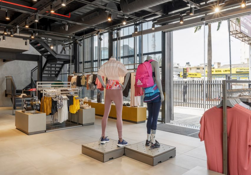 Adidas Lagos store by Oshinowo Studio