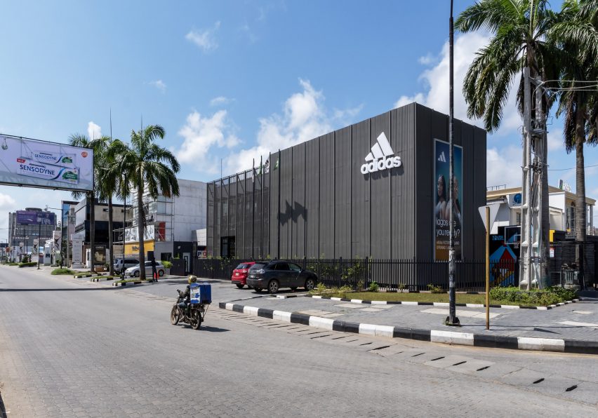 Adidas Lagos store by Oshinowo Studio