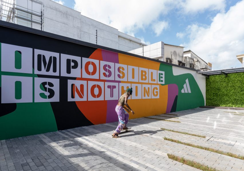 Adidas Lagos store by Oshinowo Studio
