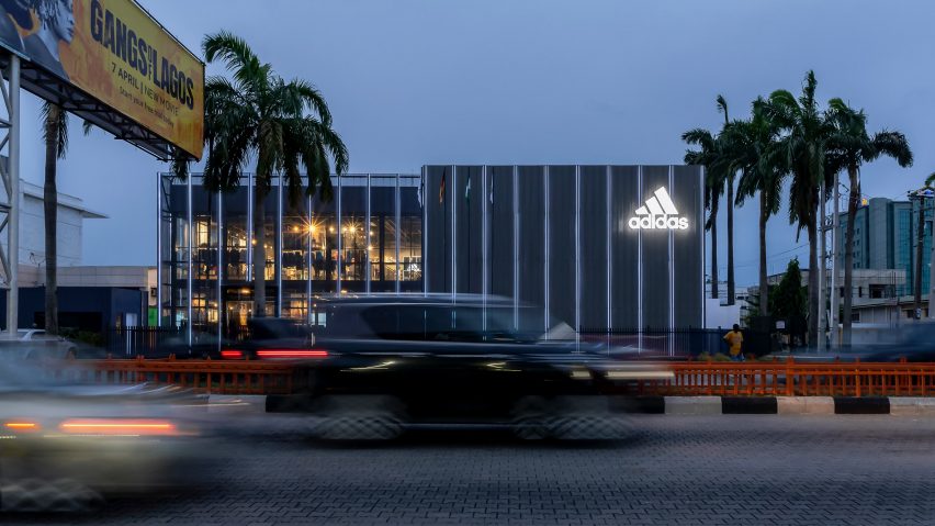 Adidas Lagos store by Oshinowo Studio
