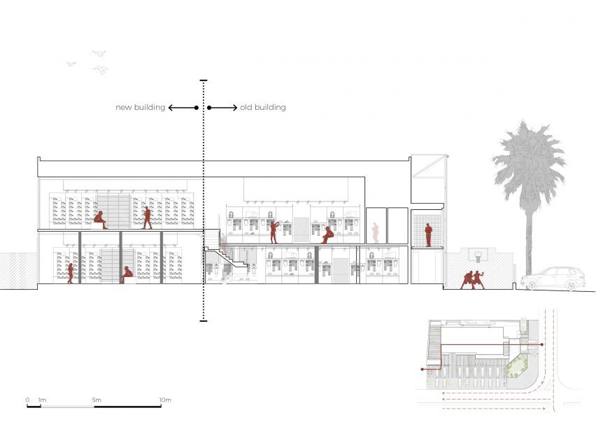 Adidas Lagos store by Oshinowo Studio plans