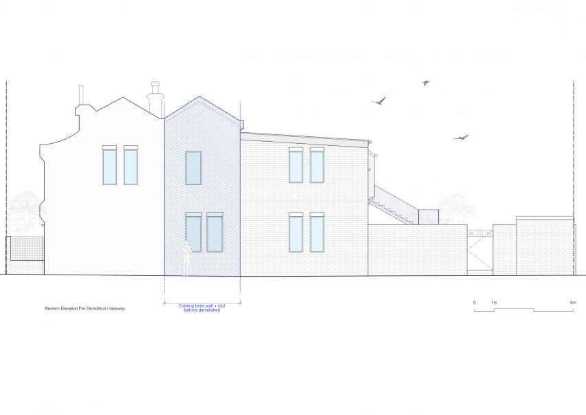 Helvetia pre-demolition laneway drawings
