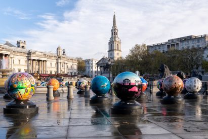 Globes from Beneath The Surface project, 2022