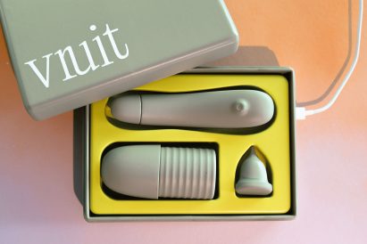 Set of sex toys in a box