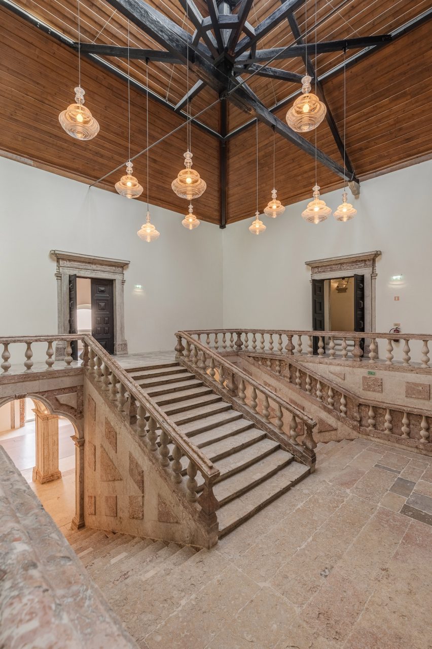 Stone staircase