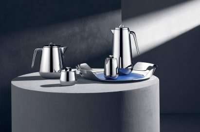 Helix tea set by Bernadotte & Kylberg for Georg Jensen
