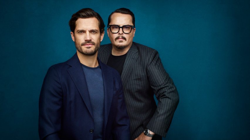 Carl Philip Bernadotte – aka Prince Carl Philip of Sweden – and Oscar Kylberg, founders of Bernadotte & Kylberg