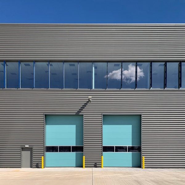 Newly built warehouse in Oldbury from Black Country Type