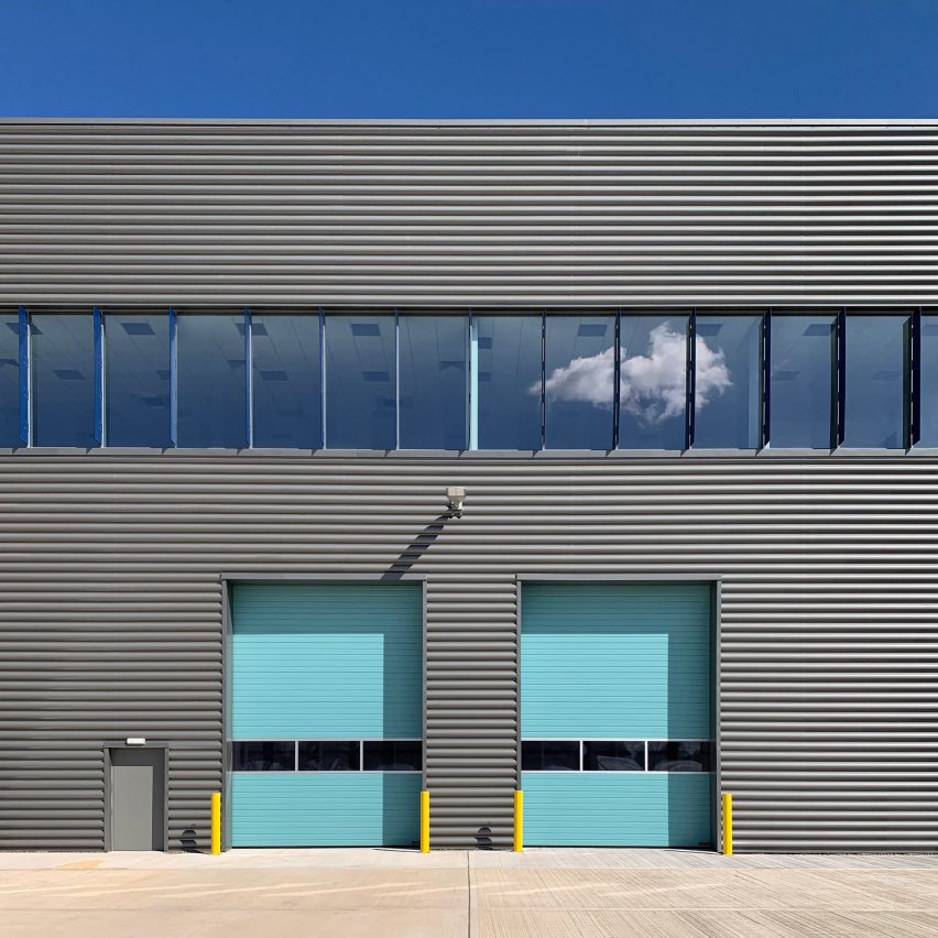 Newly built warehouse in Oldbury from Black Country Type