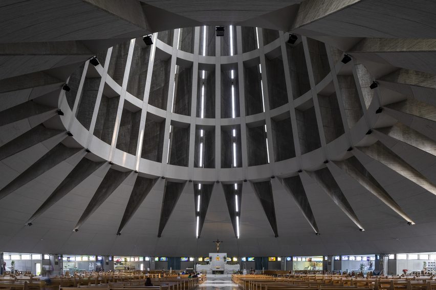 Our Lady of Tears sanctuary in Italy