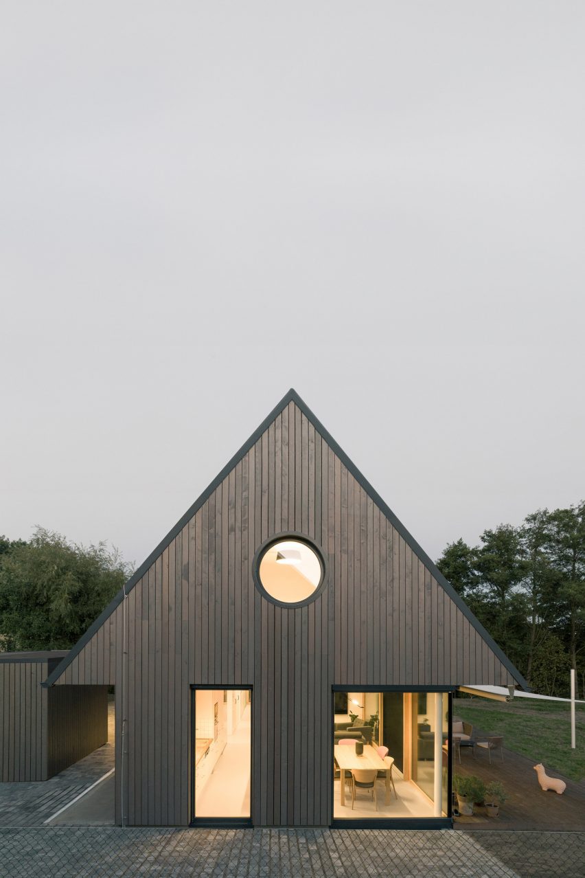 Cake Houses wooden home in the Czech Republic
