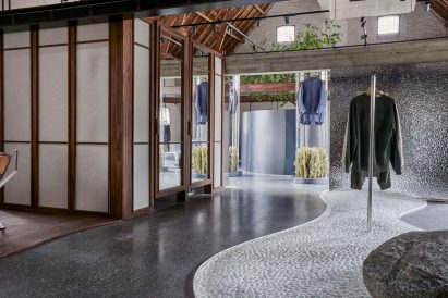 Clothes inside Dutch retailer