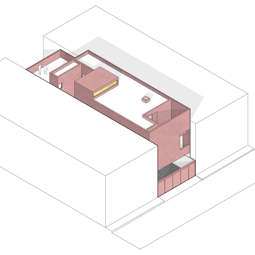 Bejar pink house plans