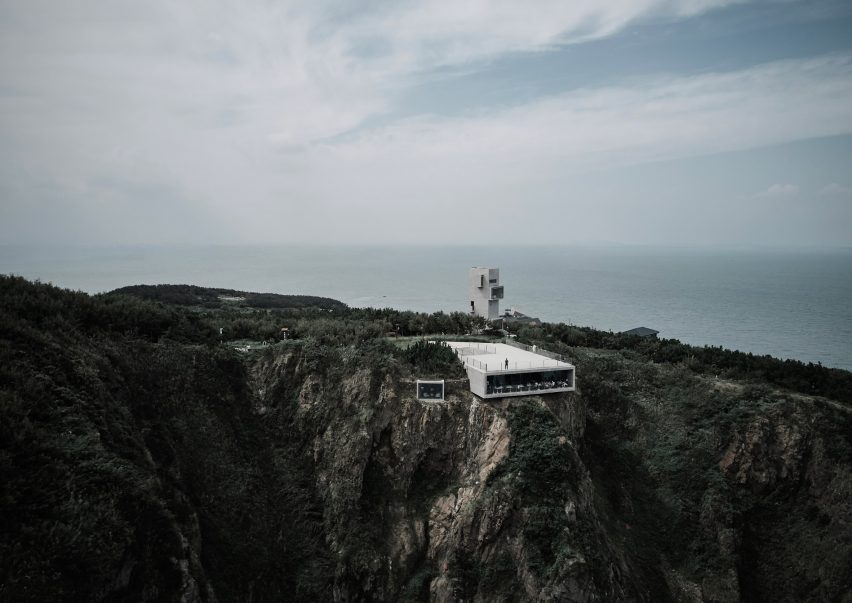 Cliff Cafe and Tower House by Trace Architecture Office