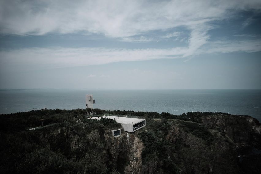 Cliff Cafe and Tower House by Trace Architecture Office
