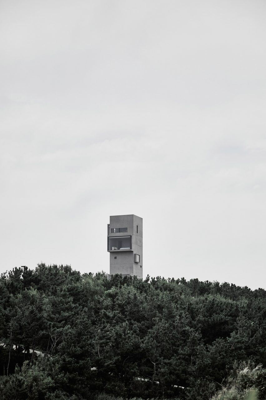 Cliff Cafe and Tower House by Trace Architecture Office