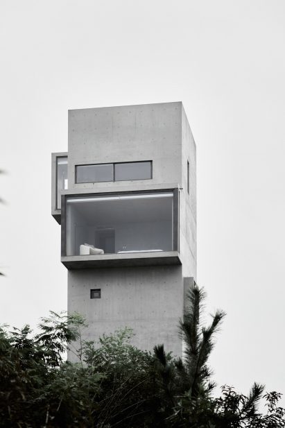 Cliff Cafe and Tower House by Trace Architecture Office