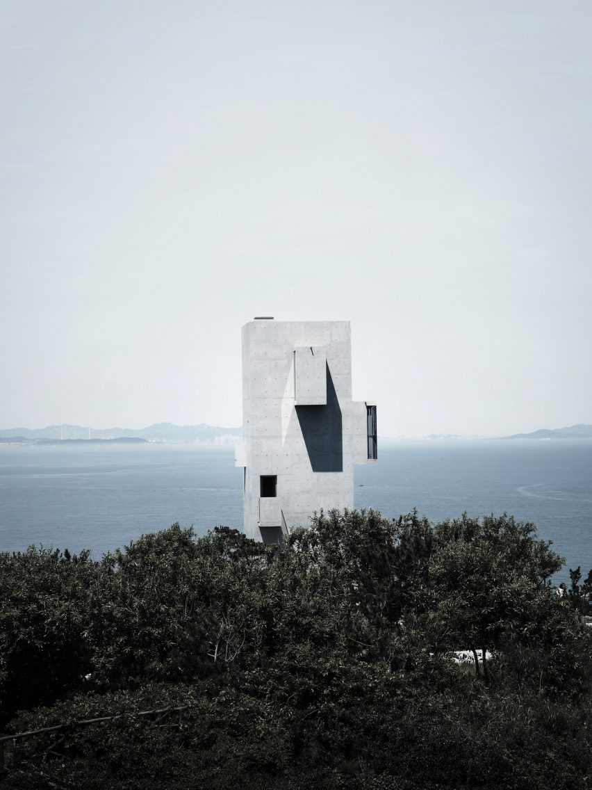 Cliff Cafe and Tower House by Trace Architecture Office