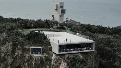 Cliff Cafe and Tower House by Trace Architecture Office