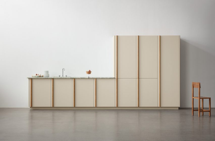 Column kitchen by Inga Sempé for Reform