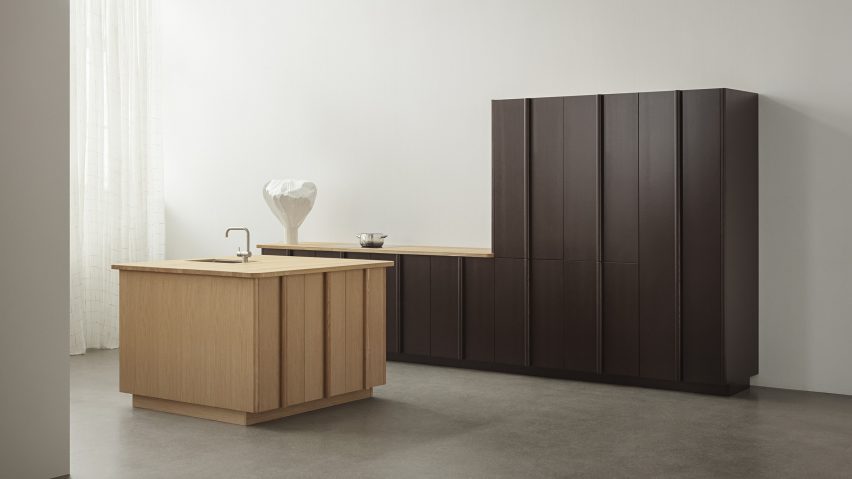 Column kitchen by Inga Sempé for Reform