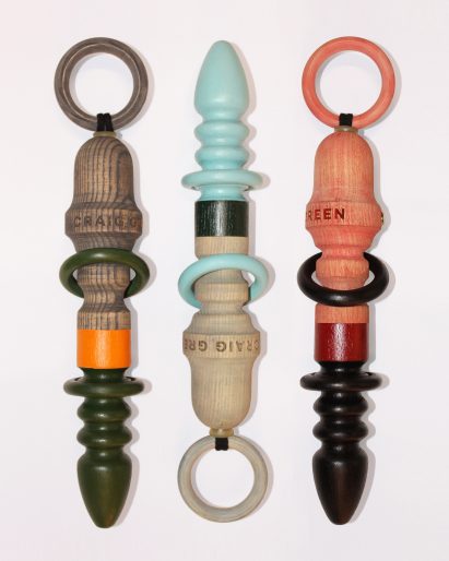 Jumbo wooden tools by Craig Green for Dover Street Market London