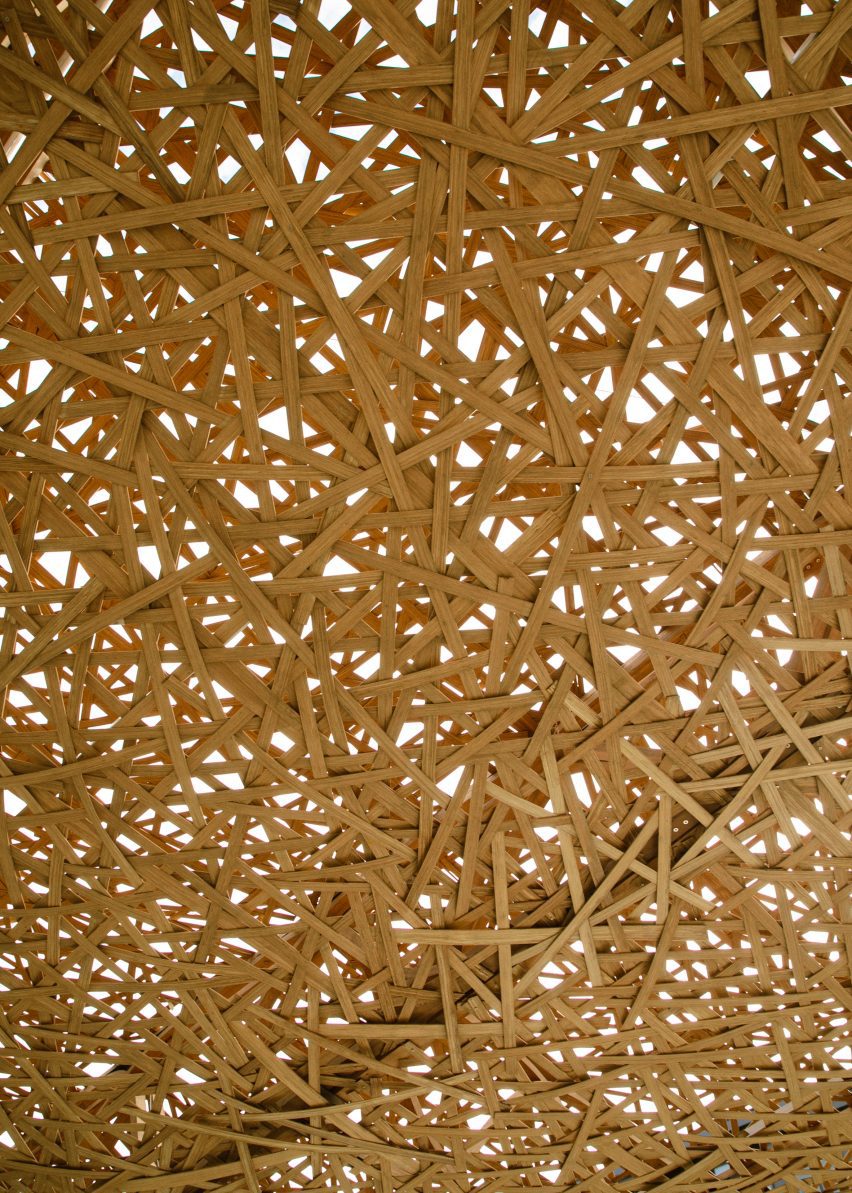 woven bamboo