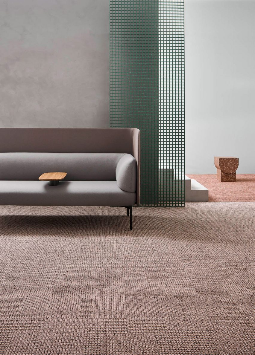 Desso and Patricia Urquiola carpet tile collection by Tarkett
