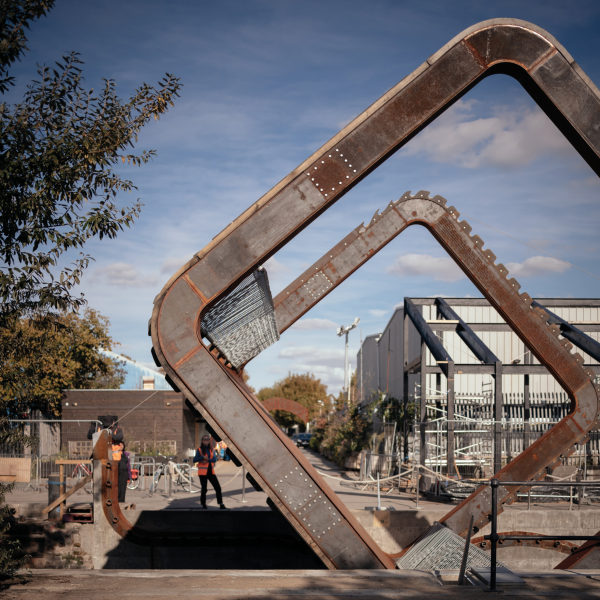 Cody Dock Rolling Bridge